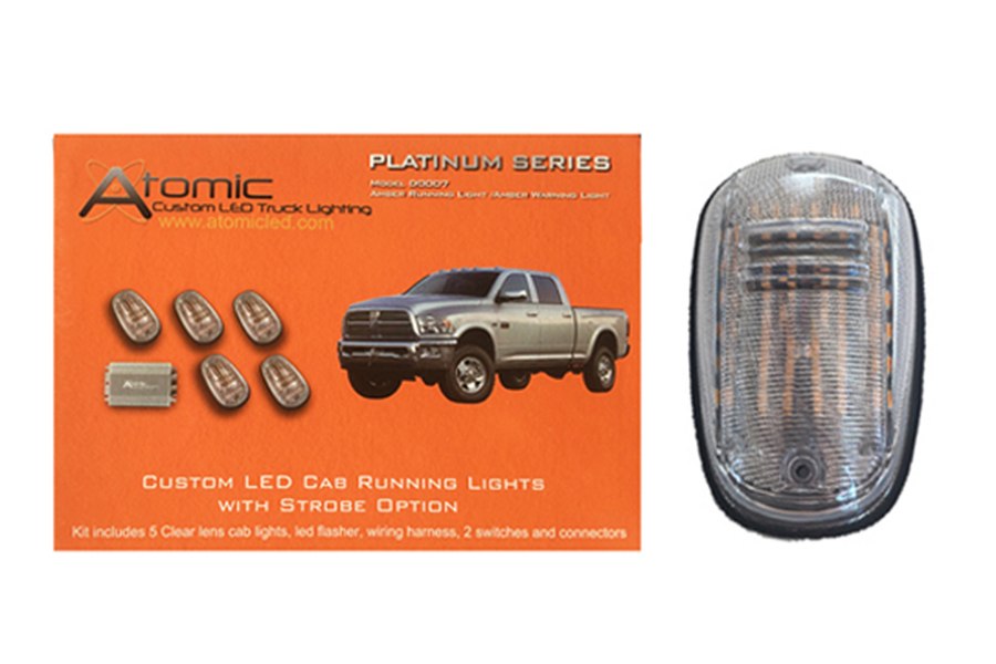 Picture of ATOMIC Strobing Cab Marker Light Kit for Dodge Truck, Clear