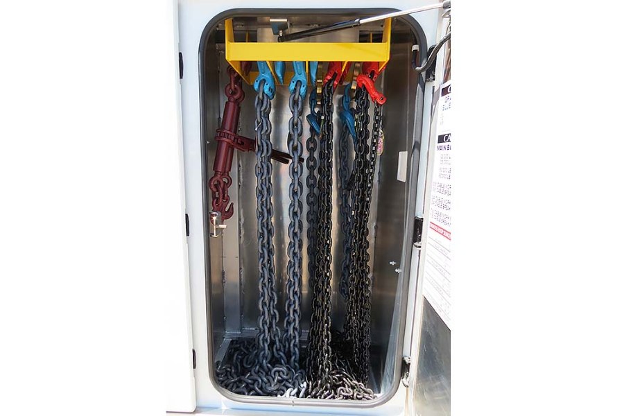 Picture of Miller Chain Storage Rack Heavy Duty Wreckers