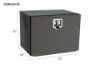 Picture of Phoenix High Gloss Black Powder Coated Steel TopSide Mount ToolBox