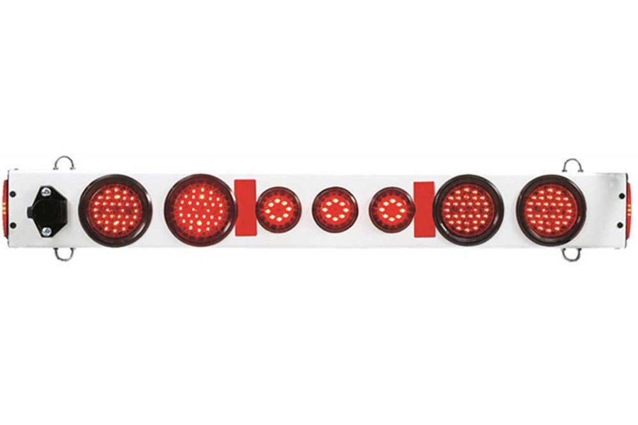Picture of United Safety Accessories PVC Wide Load Light Bar, LED, 7-Way, 48"
