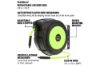 Picture of Flexzilla Enclosed Plastic Retractable Air Hose Reel, 3/8" x 50'