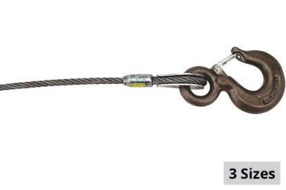 Picture of Lift-All IWRC Wire Rope W/ Hook and Latch