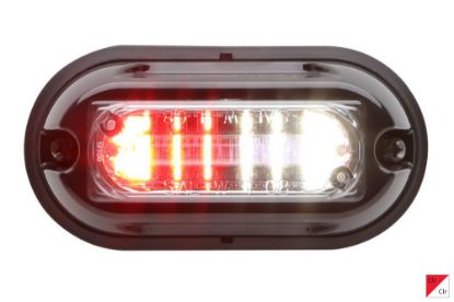 Picture of Whelen Linear 6 LED Red and Clear Light