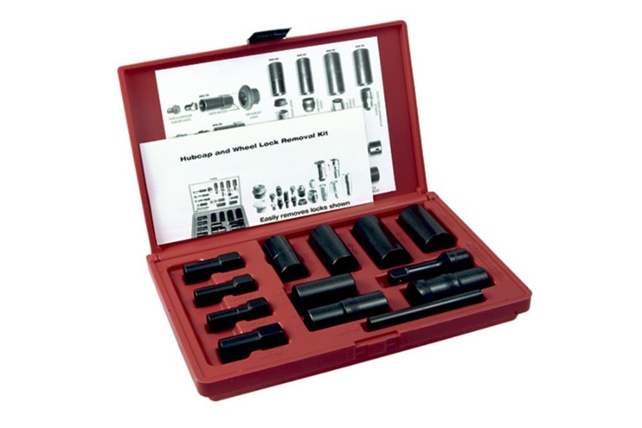 Picture of Ken-Tool Thirteen Piece Wheel Cover and Wheel-Lock Removal Kit