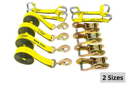 Picture of Zip's 8 Point Tie-Down with Twisted Snap Hooks