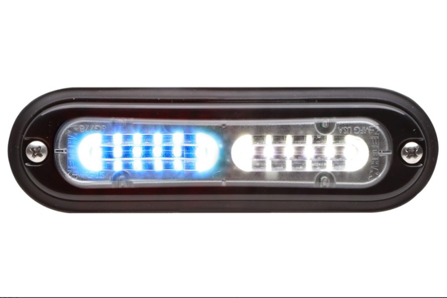 Picture of Whelen Ion T-Series Split Color Super LED Lighthead with Clear Lens

