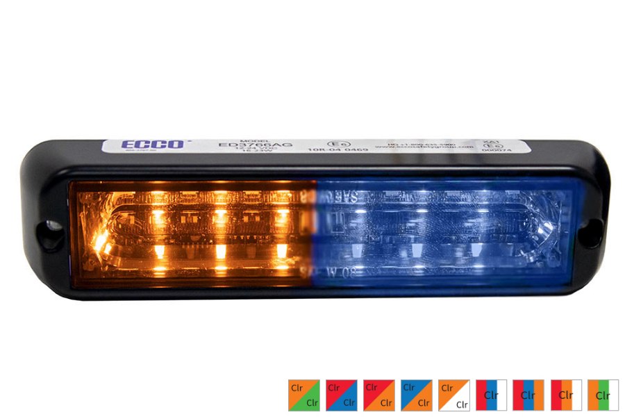 Picture of ECCO Warning LED Dual or Tri Color SurfaceMount 1.1"