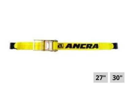Picture of Ancra 4" Ratchet Tie Down Assembly w/ Flat Hooks