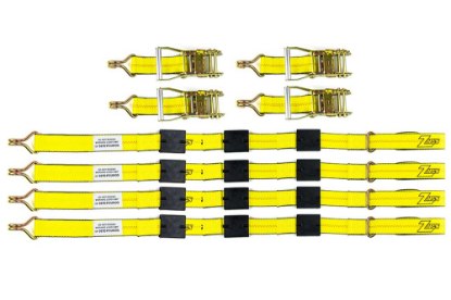 Picture of Zip's Auto Tie-Down Assembly w/ Double Finger Hooks - 10'