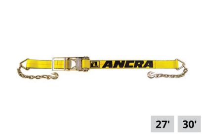 Picture of Ancra 3" Tie-Down Assembly w/ Chain and Grab Hooks