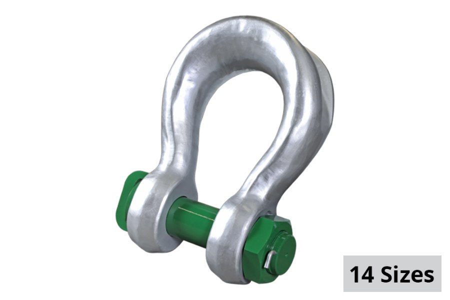 Picture of Green Pin Sling Shackle with Safety Bolt