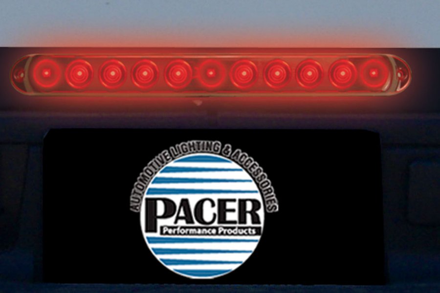 Picture of PACER Stop/Tail/Turn LED Bars, 15"L x 1 1/2"H x 3/4"D, Red Lens