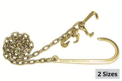 Picture of B/A Products J Chain 15" J Hook with Mini J, Grab, R and T Hooks