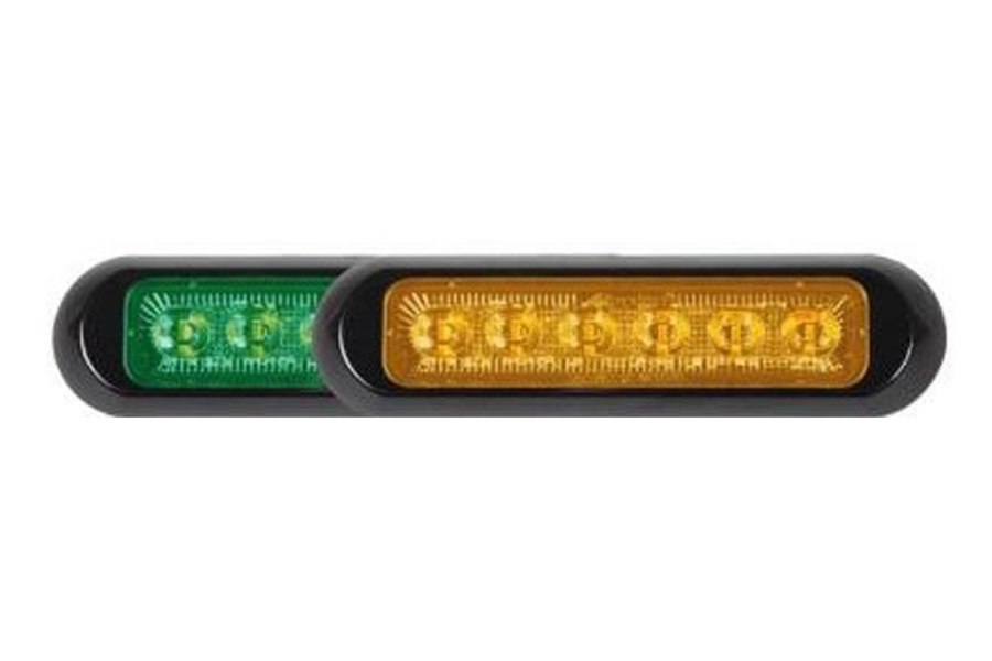 Picture of Maxxima Thin Low Profile Dual Color LED Warning Light 

