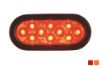Picture of FEDERAL SIGNAL SignalTech 6-1/2" Oval LED Turn Light Kit, Red