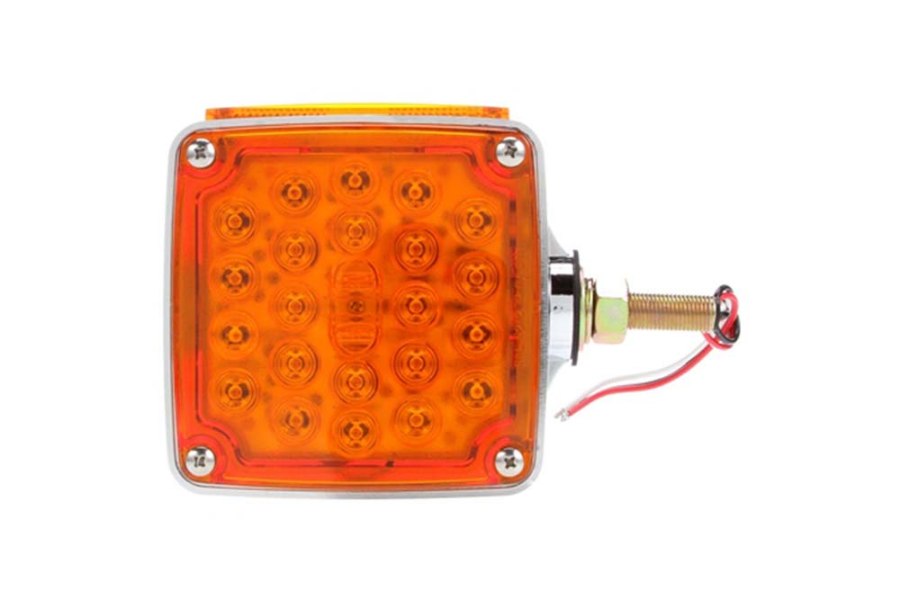 Picture of Truck-Lite Square 24 Diode Red/Amber LED Pedestal Light