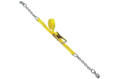 Picture of Lift-All Series 10,000 2" Ratchet Tie-Down Assembly w/ Chain and Grab Hooks