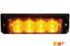 Picture of ECCO 4-LED Warning Light, Surface Mount, Class 1, Amber


