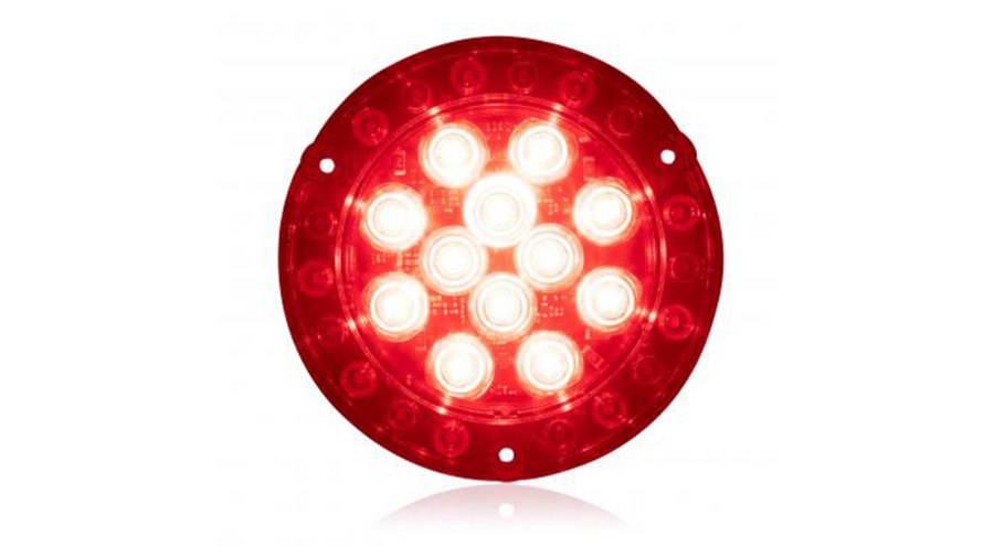 Picture of Maxxima Round Hybrid Combination Stop/Turn/Tail/Back Up and Amber Flashing WarningLight