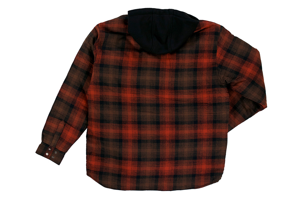 Picture of Tough Duck Fooler Front Quilt Lined Flannel Hooded Shirt