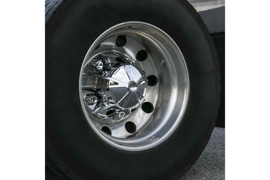 Picture of Trux Chrome ABS Plastic Mag Wheel Axle and Nut Cover Kit