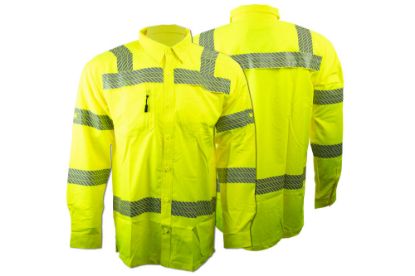 Picture of GSS Safety Class 3 Lightweight Ripstop Work Shirt