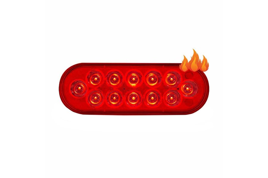 Picture of Trux Heated Red Stop, Turn and Tail LED - Option of White Back Up Light