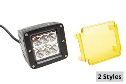 Picture of Race Sport Street Series Spot Light w/ Optional Amber Cover