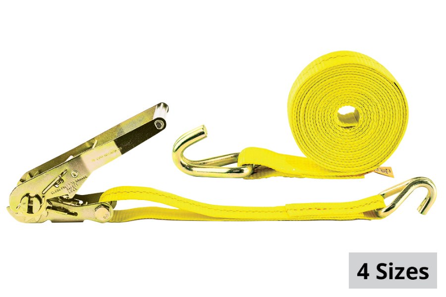 Picture of Zip's 3" Ratchet Tie-Down Assembly w/ Double J Hooks