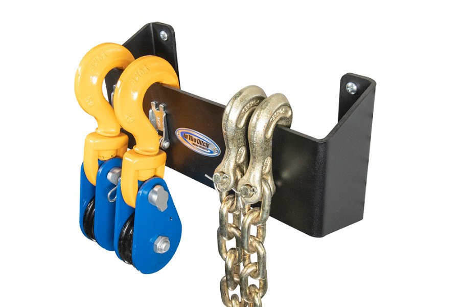 Picture of In The Ditch Snatch Block and HD Chain Storage Racks