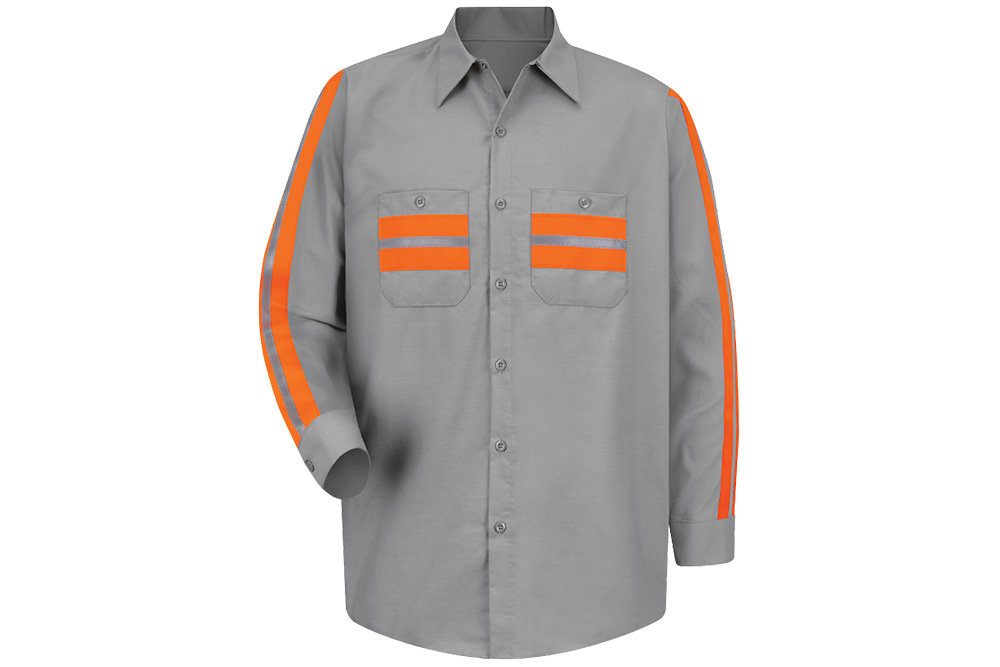 Picture of Red Kap Enhanced Visibility Long Sleeve Work Shirt
