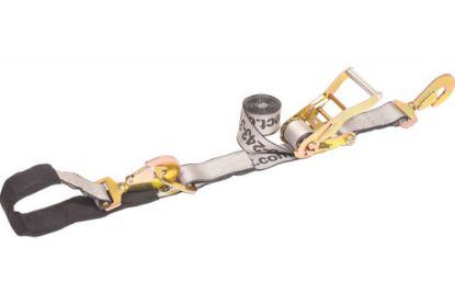 Picture of AW Direct Twisted Snap Hook Axle/Tie-Down Combination Strap w/ Snap Hook End