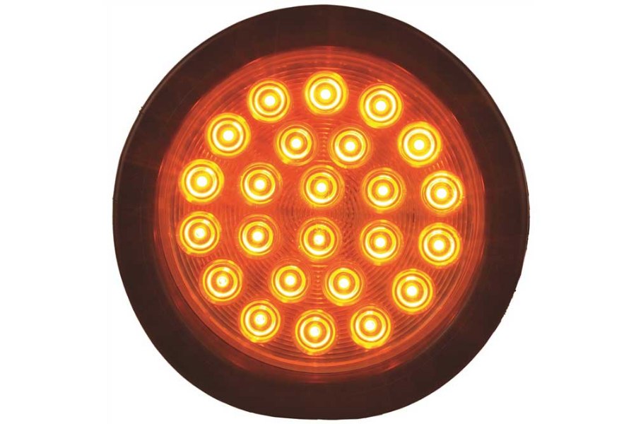 Picture of Maxxima Warning Light 4" Round Ultra Thin 24 LEDs

