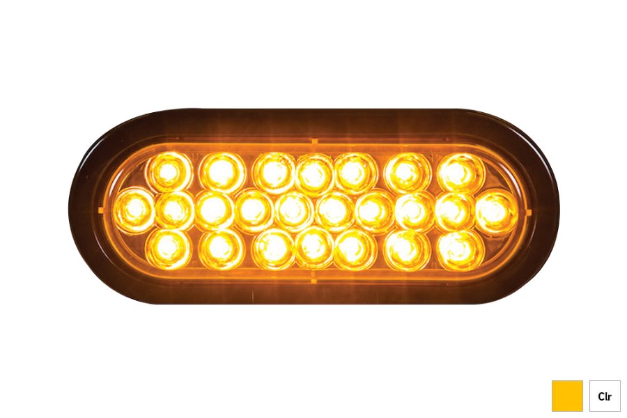 Picture of Buyers Oval Warning Solid Lights 6"

