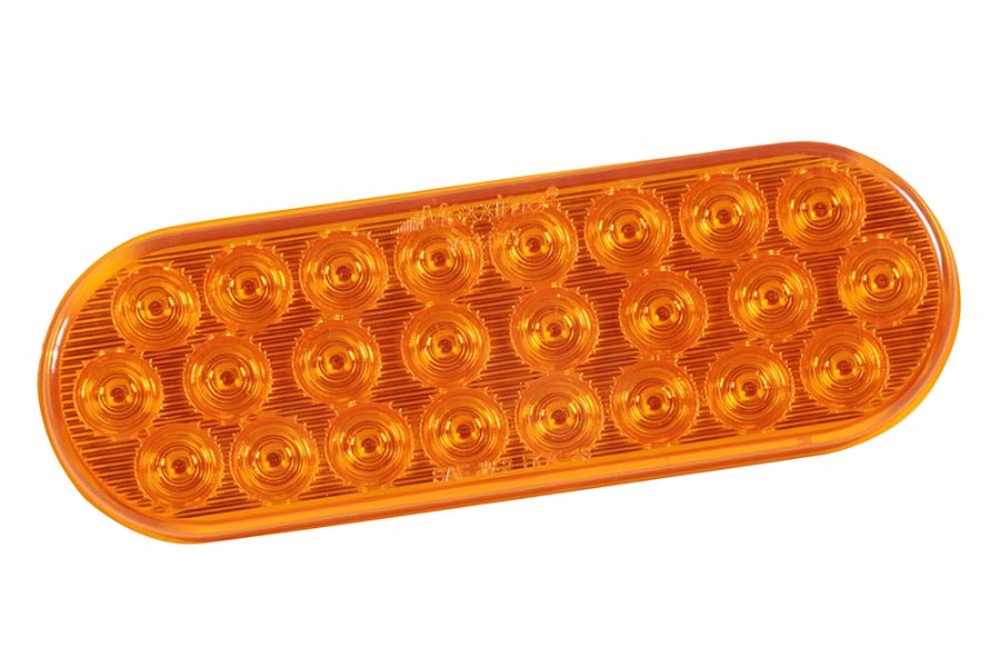 Picture of Maxxima Warning Light 6" Oval Ultra Thin 24 LEDs