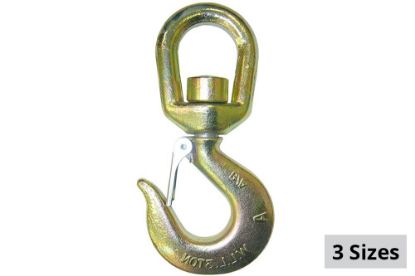 Picture of B/A Products Swivel Hoist Hooks w/ Latches