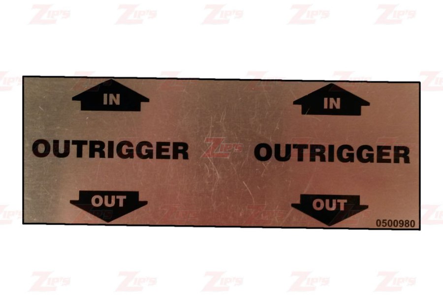 Picture of Miller Decal-Control Panel Outrigs