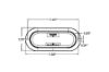 Picture of Truck-Lite Stop/Turn/Tail 24 Diode Oval Light w/ Flange