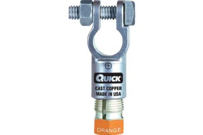 Picture of Quick Cable Negative Compression Straight Clamp, Gauge 6, Pkg. of 5