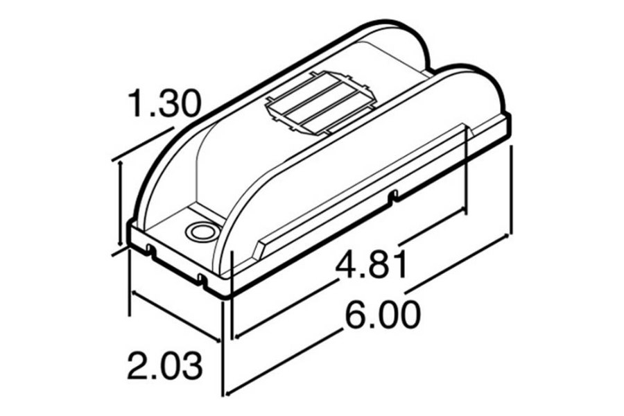 Picture of Truck-Lite Rectangular 8 Diode 21 Series Fit 'N Forget Marker Clearance Light