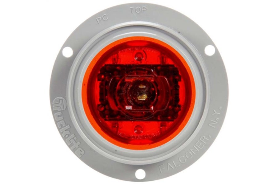 Picture of Truck-Lite Round High Profile 8 Diode Clearance Marker Fit N' Forget Light w/
Flange Mount