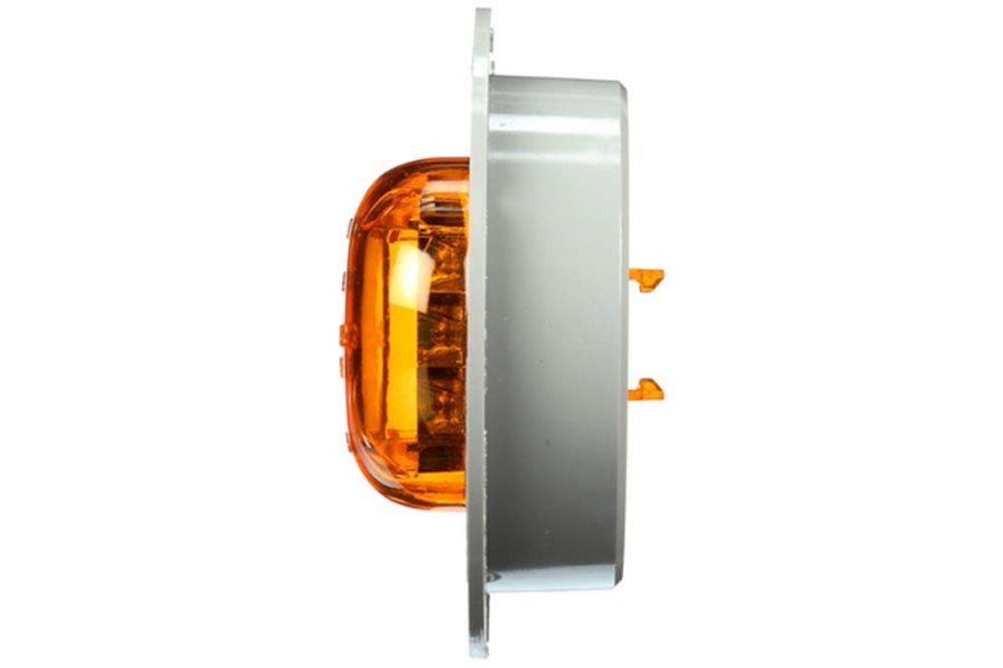 Picture of Truck-Lite Round High Profile 8 Diode Clearance Marker Fit N' Forget Light w/
Flange Mount