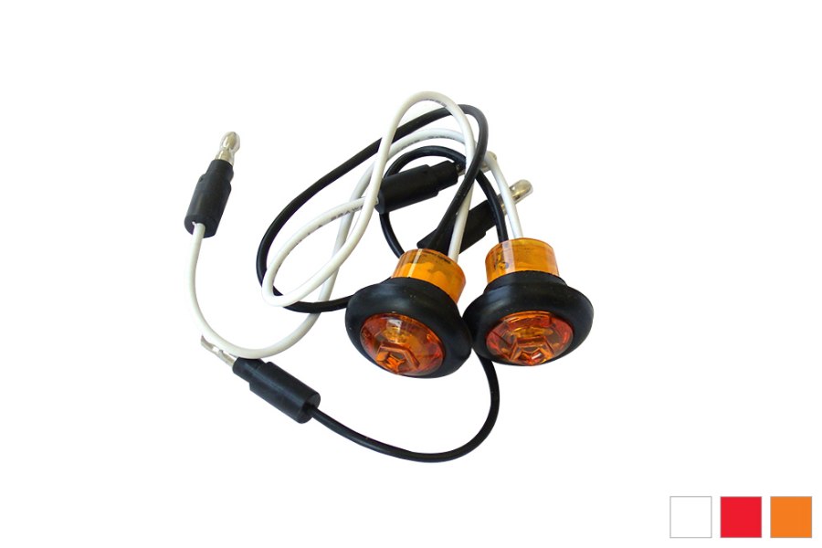 Picture of Race Sport Truck and Trailer LED Round Marker (Pair)