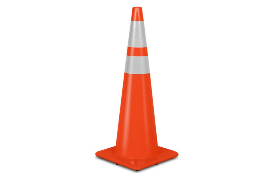 Picture of TAPCO Orange Reflective Traffic Cone