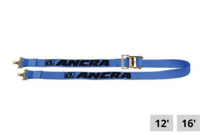 Picture of Ancra 2" Ratchet Buckle Tie-Down Assembly w/ F and E Fitting