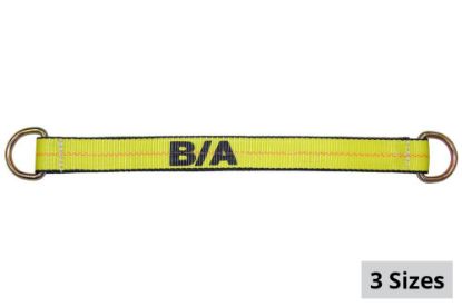 Picture of B/A Products Axle Straps w/ D-Rings 3 Ply