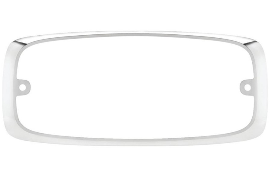 Picture of Federal Signal FireRay Trim Bezel Chrome 7" x 3"