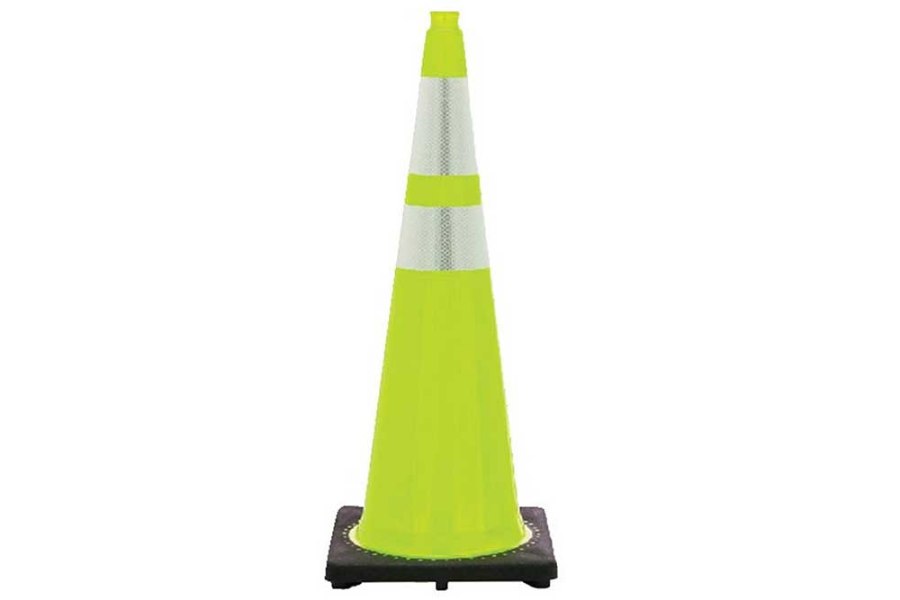 Picture of JBC Revolution Series Lime Reflective Traffic Cone