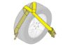 Picture of Lift-All Tie Strap, Yellow Polyester