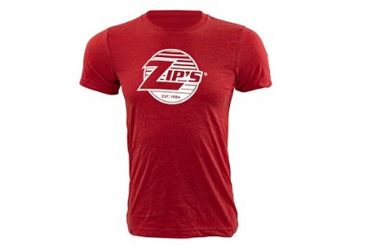 Picture of Zip's Casual Wear Heather Red Tee w/ White Graphic